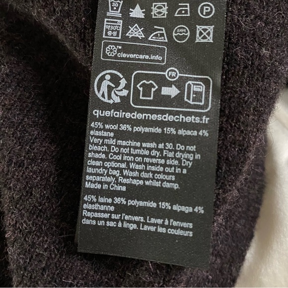 ALLSAINTS Brown Margot Dress Sweater ONLY Medium NWT $329 - Picture 8 of 8